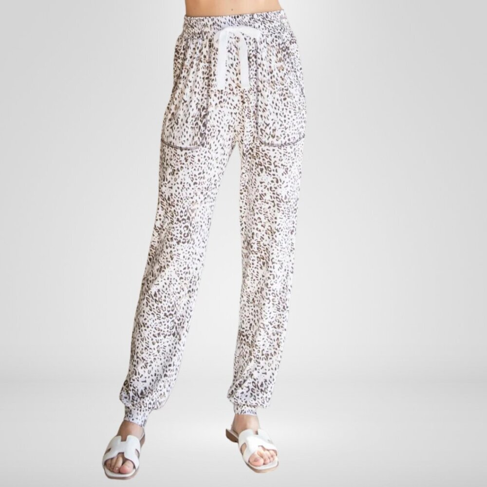 NWT - Jodifl Leopard Drawstring Joggers